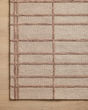 Bradley BRL-04 Rose/Blush Area Rug
