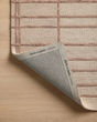 Bradley BRL-04 Rose/Blush Area Rug