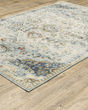 Branson br01a Blue/Multi Area Rug