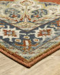 Branson br04a Rust/Beige Area Rug