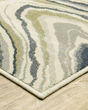 Branson br07a Ivory/Blue Area Rug