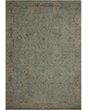 Briar BRR-02 Aqua/Olive 2'6"x4'0" Runner Rug