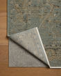 Briar BRR-02 Aqua/Olive Area Rug