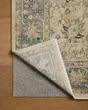 Briar BRR-05 Ant. Ivory/Blue Area Rug