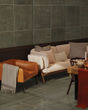 Brushed Metallic Mocha Lappato Tile