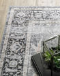 Charleston cha07 Charcoal/Grey Area Rug