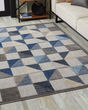 Calla 6923 Blue Scope Area Rug