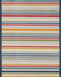Calla 6927 Ivory/Multi Stripes Area Rug