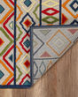 Calla 6928 Ivory/Multi Aztec Area Rug