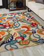 Calla 6929 Ivory/Multi Leila Area Rug