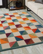 Calla 6930 Ivory/Multi Scope Area Rug