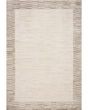 Calvin CLV-04 Ivory/Pebble 2'3"x3'10" Area Rug