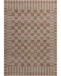 Cali CIL-06 Brick/Natural Area Rug