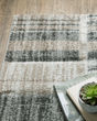 Cambria 55x Beige/Charcoal Area Rug