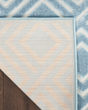 Care Free CAF03 Blue Area Rug