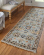 Carrington 6503F Gray/Gold/Red Area Rug