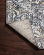 Cassandra CSN-02 Charcoal/Gold Area Rug