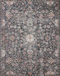 Cassandra CSN-03 Charcoal/Rust Area Rug