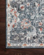 Cassandra CSN-04 Blue/Rust Area Rug