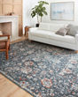 Cassandra CSN-04 Blue/Rust Area Rug