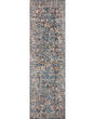 Cassandra CSN-05 Blue/Multi Area Rug