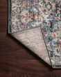Cassandra CSN-05 Blue/Multi Area Rug