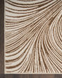 Central Park West CEP02 Beige Brown Area Rug