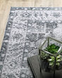Charleston cha03 Charcoal/Ivory Area Rug