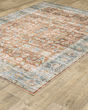 Charleston cha04 Rust/Blue Area Rug