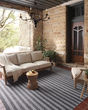 Charlie CHE-01 Charcoal/Grey Area Rug