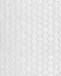 Circuit White 1x1 Hexagon Matte Tile