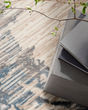 Ck005 Enchanting ECH01 Ivory/Grey/Blue Area Rug