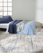 Ck950 Rush CK950 Ivory Blue Area Rug