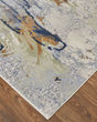 Clio 39K1F Blue/Orange/Ivory Rug
