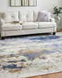 Clio 39K1F Blue/Orange/Ivory Rug
