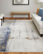 Clio 39LXF Ivory/Blue/Brown Rug
