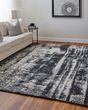 Coda 8929F Black/White Area Rug