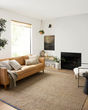 Colton CON-05 Natural/Navy Area Rug