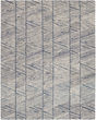 Colorado CLR01 White Blue Area Rug