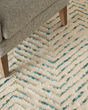 Colorado CLR02 Iv/Green Area Rug