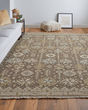 Corbitt 0610F Brown/Ivory Area Rug