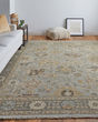 Corbitt 0612F Blue/Gold/Gray Area Rug