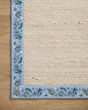 Costa COS-01 Ivory/Periwinkle Area Rug