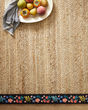 Costa COS-01 Natural/Black Area Rug