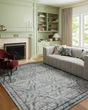Courtyard COU-02 Blue Area Rug