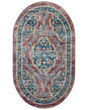 Courtyard COU-02 Red Area Rug