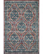 Courtyard COU-02 Red Area Rug
