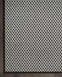 Courtyard COU01 Black White Area Rug