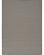 Courtyard COU01 Black White Area Rug