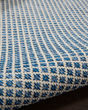 Courtyard COU01 Ivory Blue Area Rug